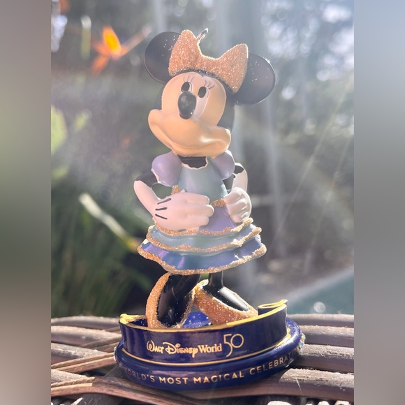 Walt Disney World 50th Anniversary Minnie Mouse Hanging Ornament - Picture 10 of 15